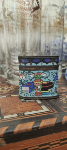 Boîte émaux cloisonnés - Émaux,