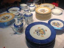Bernardaud Borghese  6 assiettes Présentation État Neuf Porcelaine De limoges