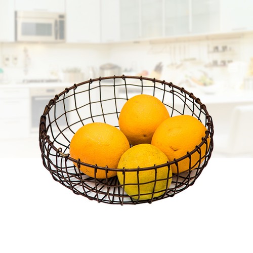 Panier fruits porte - porte-fruits, fer