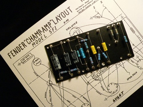 Turret board for fender - for, champ