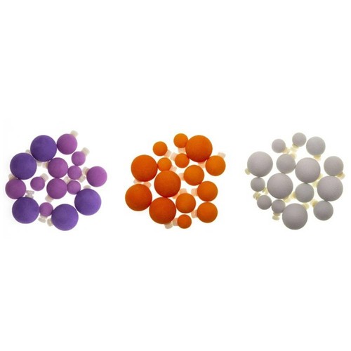 9pcs eva perles pêche pour - perles, de