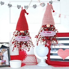 Élégante décoration coeur à suspendre pour Saint Valentin et Anniversaires