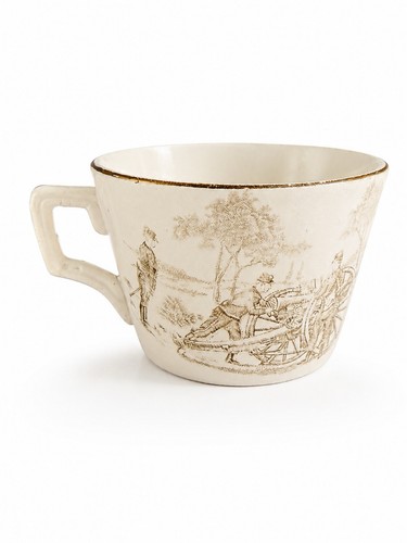 Ancienne tasse sarreguemines - ancienne,