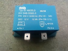 1 transformateur de sécurité / transfo   230v / 12v 12va ERA