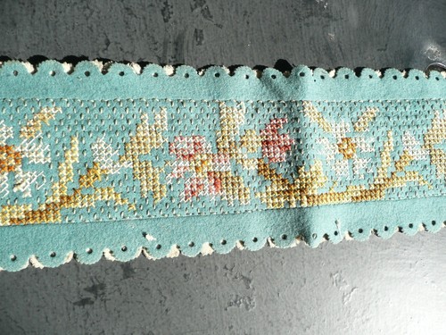Tissu ancien feutrine - tissu, en