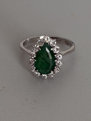 7471b bague vintage gris - bague,