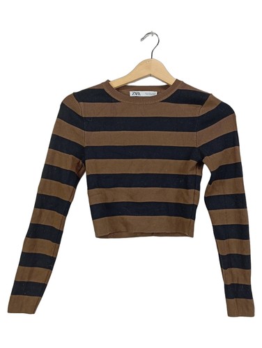 Zara pull femmes marron - marron, casual
