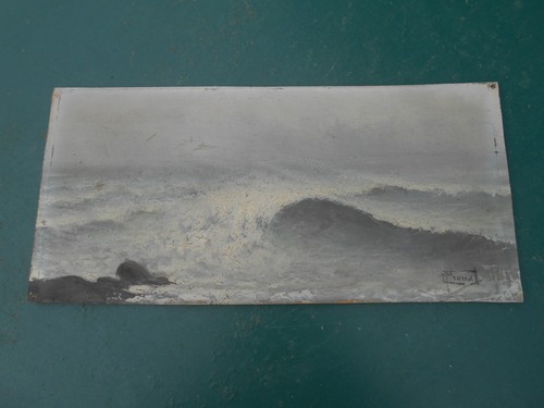 Tableau ancien peinture huile