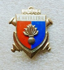 Insigne Ecole d'Application de l'Artillerie (émail)