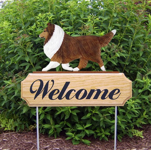 Panneau bienvenue bois - panneau, de