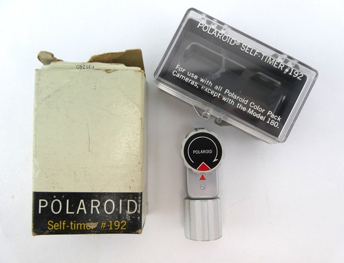 Vintage polaroid self timer - polaroid, self-timer