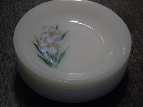 Assiette creuse arcopal - 8, tbe
