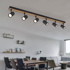 Holzleuchte Plafonnier