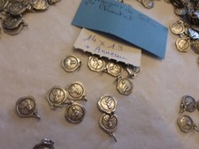lot de 15 anciennes médaille St François de Sales Ste Chantal fab france 1960