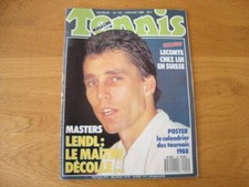 TENNIS MAGAZINE 1988 N°142