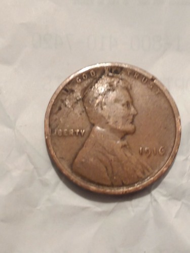 1916 lincoln wheat cent - 1916,