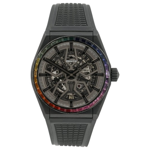 Zenith defy gray dial ceramic - defy,