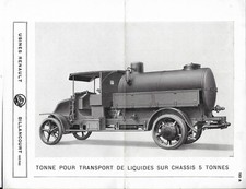 Camion Tonne Renault Transport