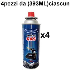 4 Pièces Cartouche Bouteille Butane 393ml Cuisine Réchaud Gaz Camping