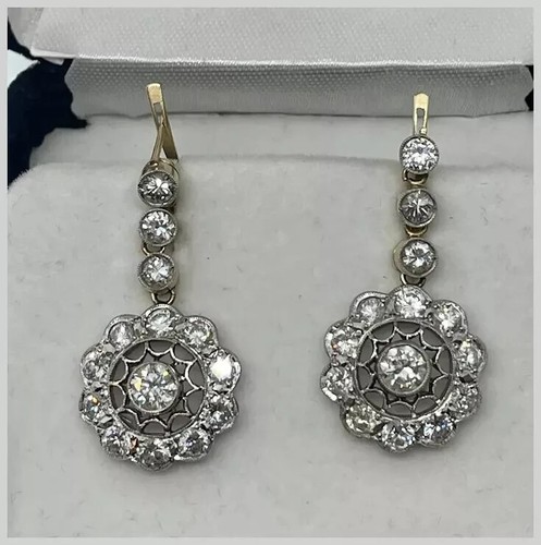 Boucles oreilles anciennes - d'oreilles,