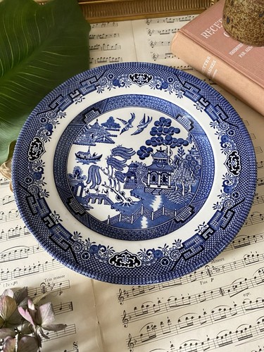 Ancienne assiette plate - assiette,