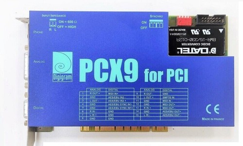Digigram pcxi9 pci aes - pci,