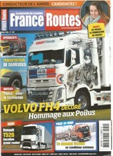 FRANCE ROUTES N°432 VOLVO FH4 DECORE / TRANSP. DE DAMEUSES / RENAULT T520 