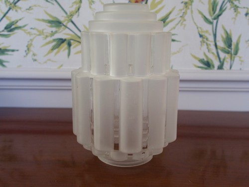 Globe verre art deco - globe,