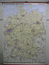 Carte Murale Map BRD Allemagne