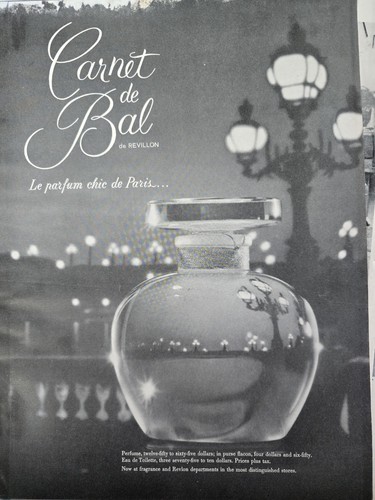 1960 carnet bal revillon - carnet, de
