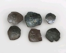 Lot Billon Byzantin Constantinople Medievale Royale Rare Scyphate Aspron Trachy