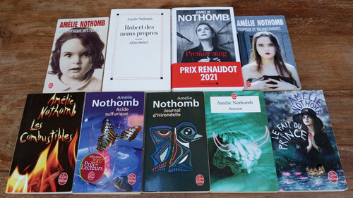 Amelie nothomb lot de - nothomb,