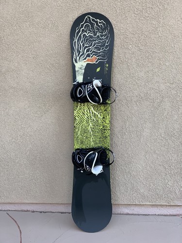 Men snowboard with bindings - snowboard,