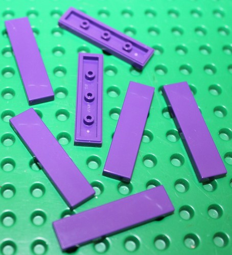 Lego dark purple - dark, 1x4
