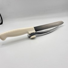 Couteau à pain vintage DUX à coupe réglable avec boîte d’origine – France