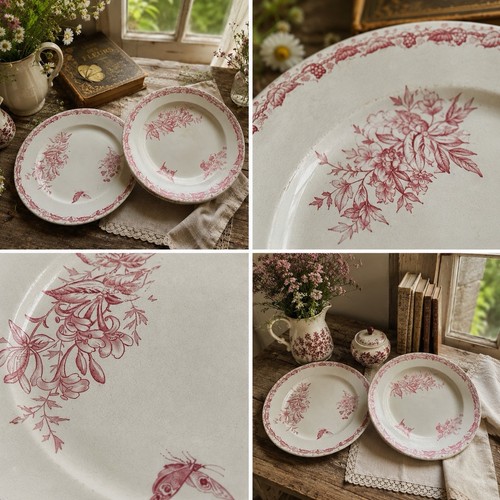 Duo belles assiettes - de,