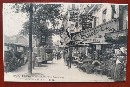 Carte postale paris - paris, boulevard