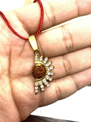 Rudraksha surya pendentif - rudraksha,