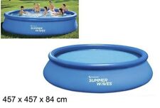 Piscine Fast Set Autoportante Ronde Enfants Jardin Été 457x84cm VAL