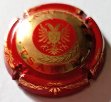 Capsule de champagne Tsarine rouge et or