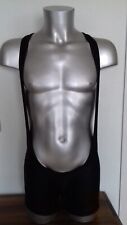 Body homme lycra noir taille M lutte coquine