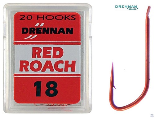 Hameçon drennan red roach - drennan,