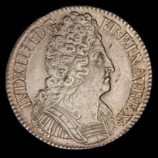 Louis XIV Ecu aux trois