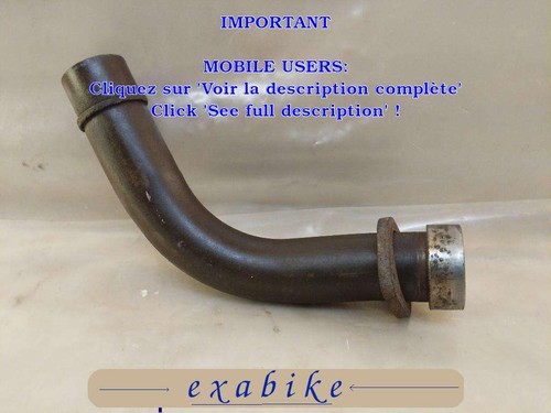 Tube echappement arriere - d'echappement,