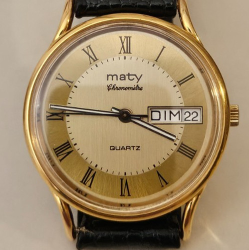 Montre vintage homme maty - montre, "maty"