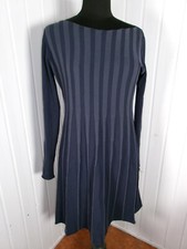 Robe longue patineuse assez épais bleu SARAH PACINI T. unique 40/42 Made Italy