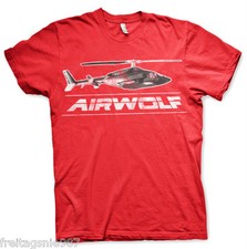 T-Shirt AIRWOLF Chopper En