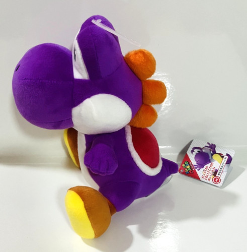 2018 purple yoshi plush - yoshi,