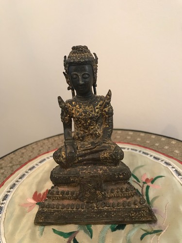 Statuette figurine bronze - statuette,