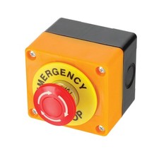 Boitier bouton arrêt